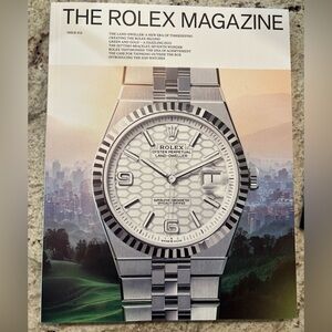 Rolex Magazine Issue #13 brand new with mini catalog on the last few pages